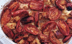 Tomato Bread Pudding