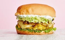 Veggie Burgers with Zucchini and Corn