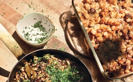 Wild Rice and Mushroom Stuffing